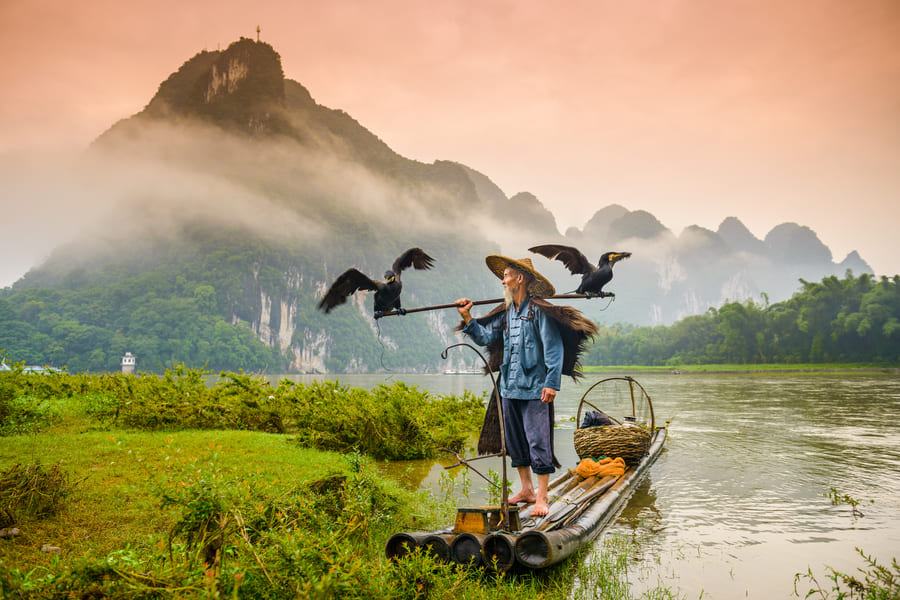 Pescador de Yangshuo